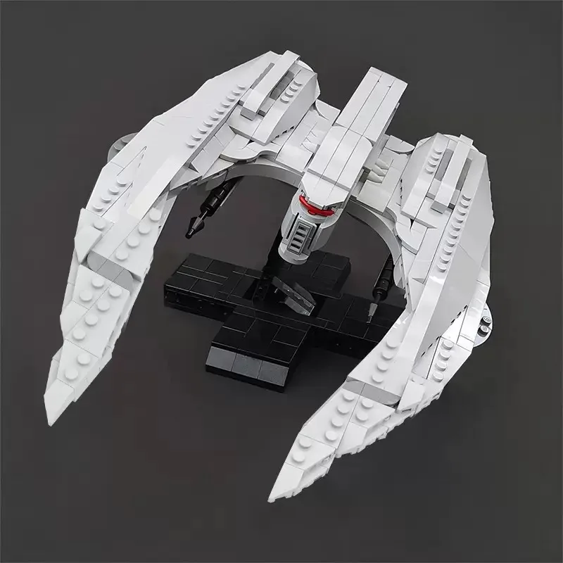

MOC MK II Cylon Raider-Minifig масштабная модель космического корабля строительные блоки DIY дисплей комплект истребителя кирпичи сборка игрушки рождественские подарки