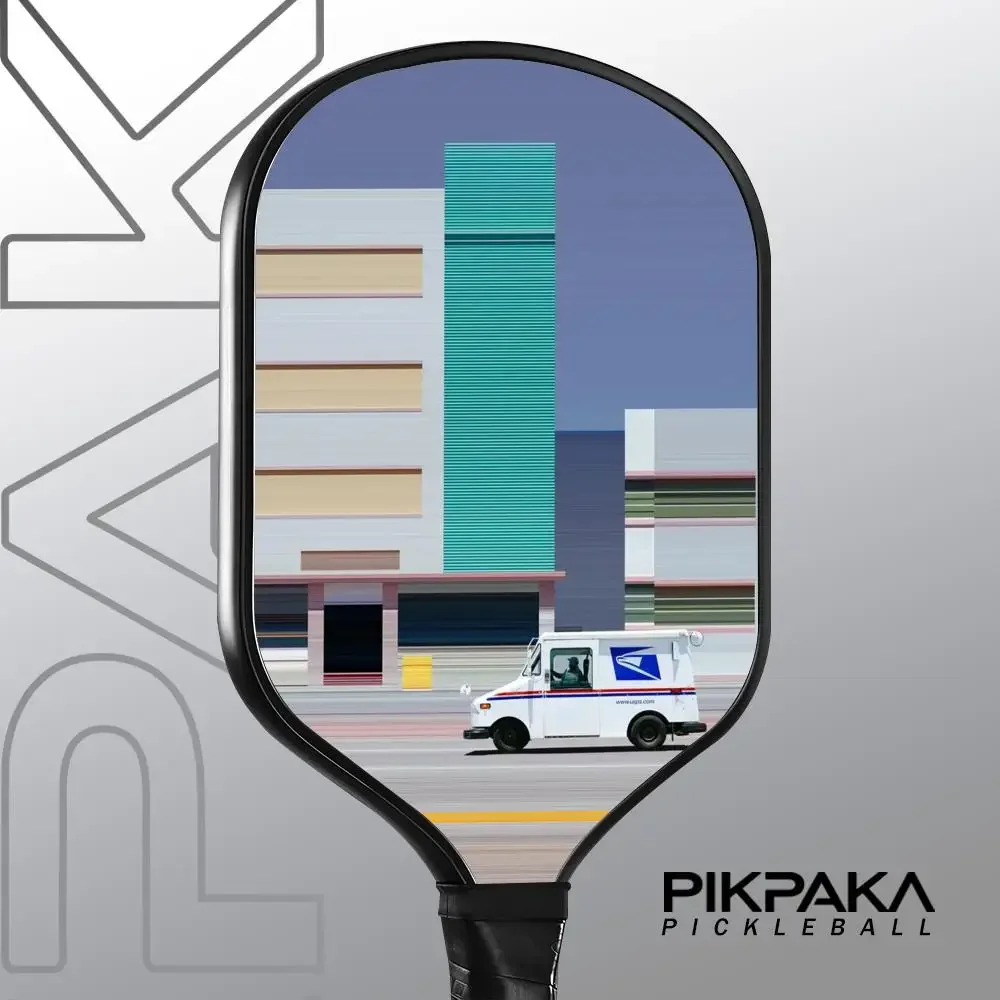 مجداف كرة البيسبول ذو الطباعة المميزة العالمية T700 من ألياف الكربون Unibody مشكل حراريًا 16 مم على شكل قرص العسل مع حقيبة وشريط قبضة #1