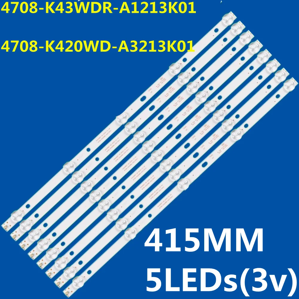 

Светодиодная лента 5 светодиодов для K420WD7 4708-K420WD-A3213K01 43PHT4001/60 43PFT4001 43PFT6100S 42PFF5250 42PUF6051 42PUF6052 LE42K51S-UD