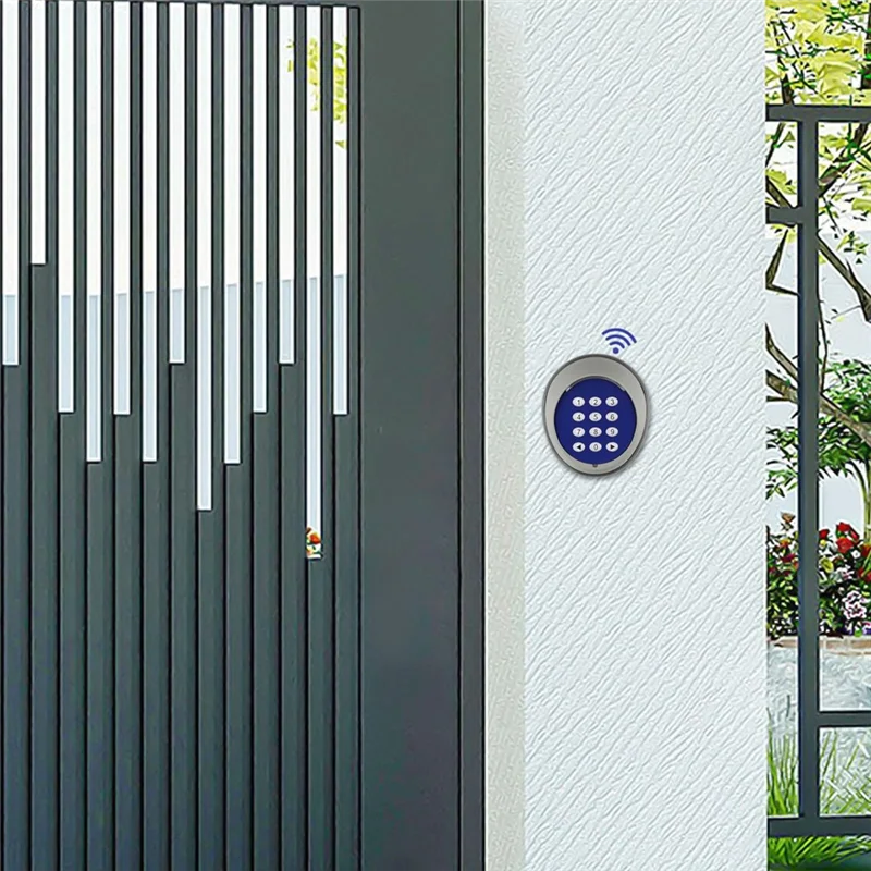 

Wireless Keypad For Gate, Opener Code Entry Security Keypad, Waterproof Gate Opener Keypad, Digital Code Panel