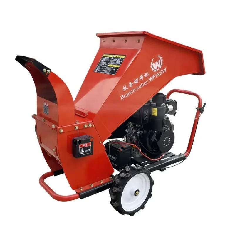 【Best-Selling】Small Scale Wood Crusher Tree Branch Crusher Wood Chipper