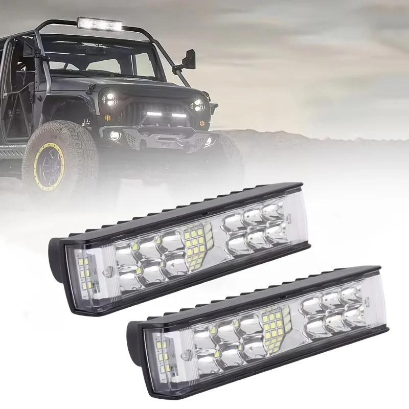 Led light bar, 6inch triple row led work light, led pods light for Trucks motorcycle Off Road ATV UTV SUV Boat