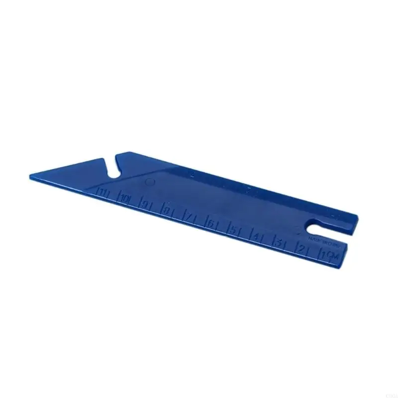 C90A Sewing Quilting Ruler For Fabric Cutting And Measuring Button Positioning Ruler