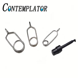 CONTEMPLATOR English Style Tip Hackle Pliers Nymph Fly Tying Tools Plastic Hook Holder Feather Clips Rapping Hackle Tools