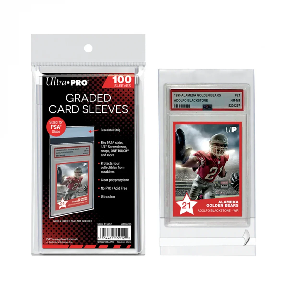 ウルトラプロ グレーデッド スポーツカード スリーブ TCG 密封可能