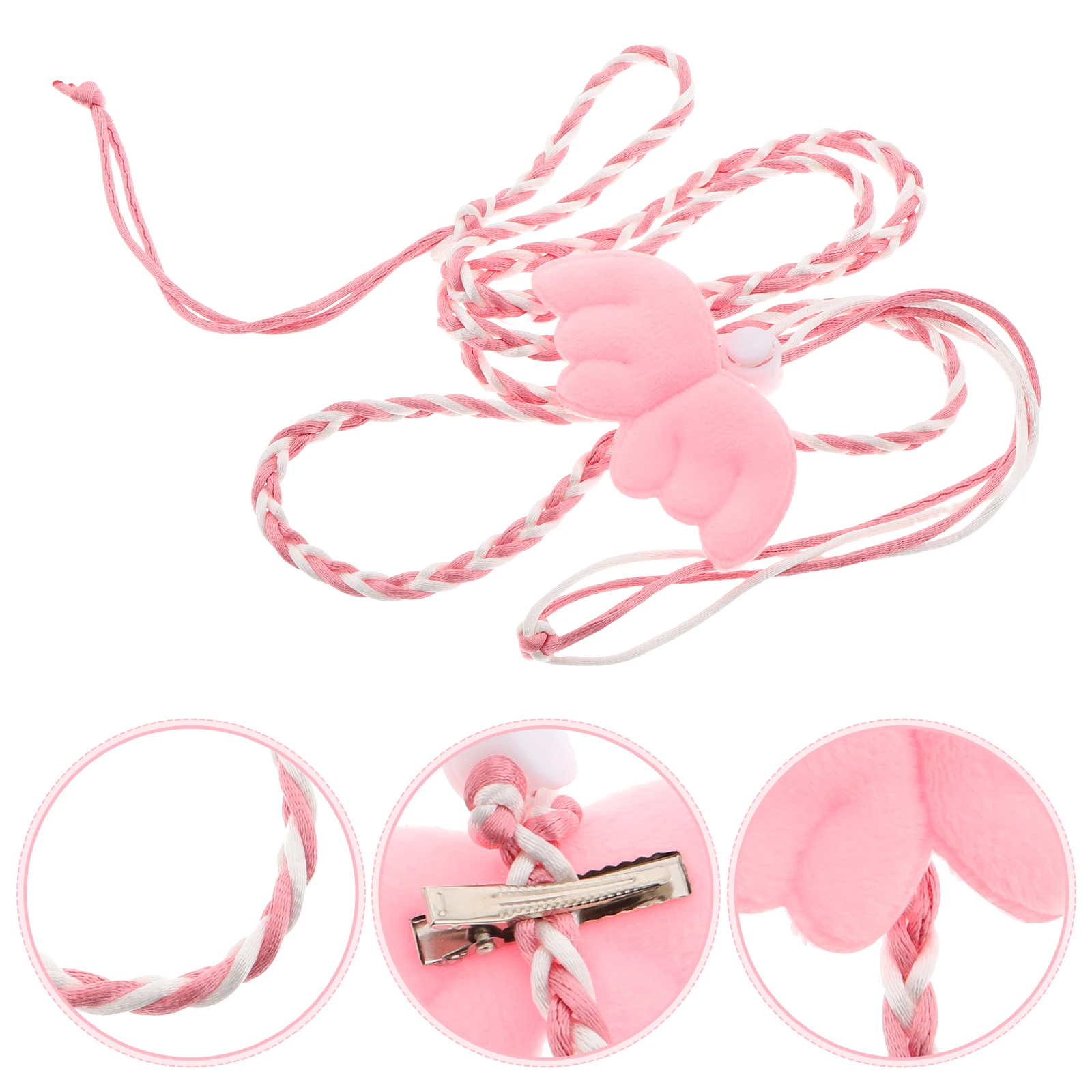 

Little Pet Traction Rope Hamster Harness Guinea Pig Vest Leash Polyester Adjustable Length Safety Durability Pet Supplies