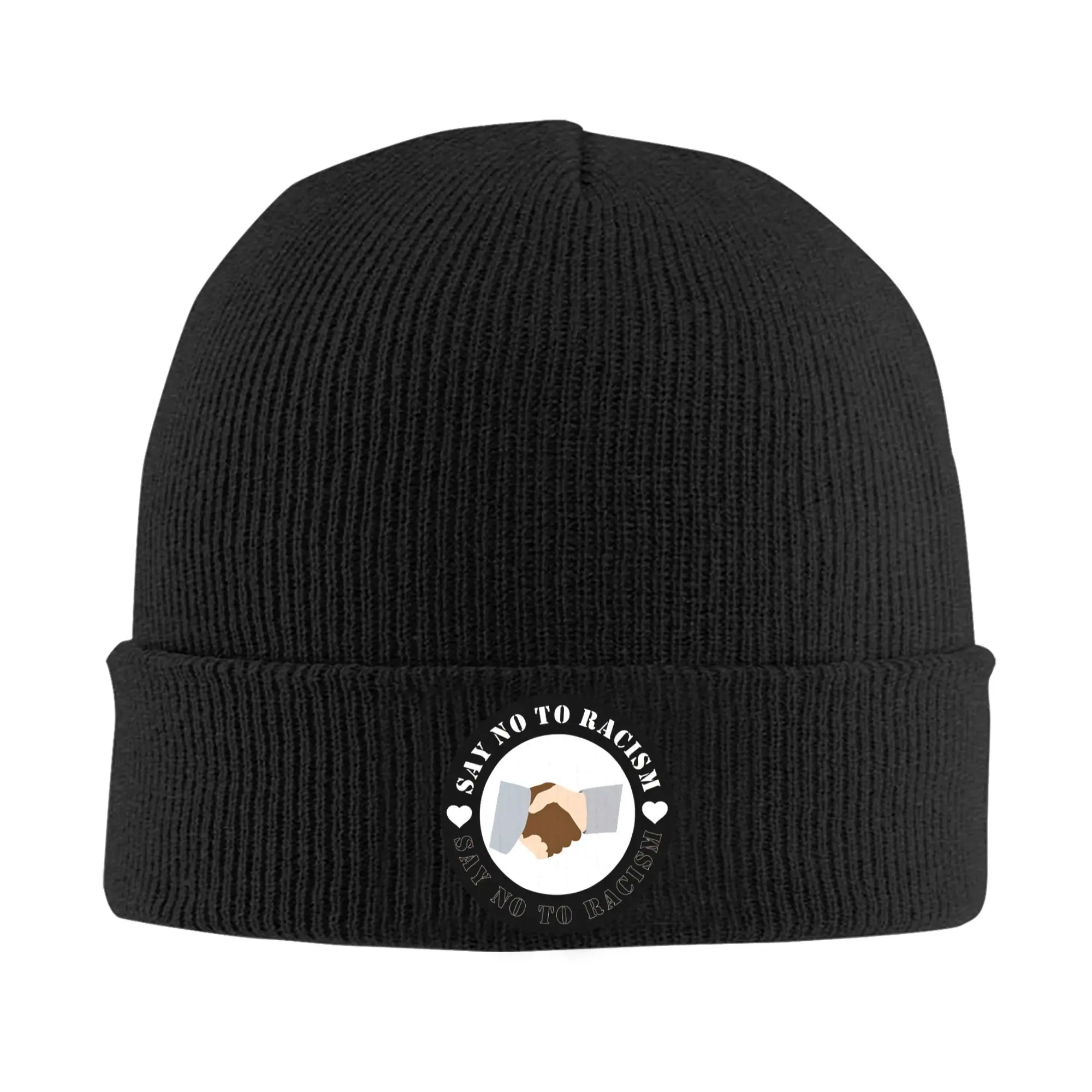 Unisex Knit Beanie Peaceful Handshake 