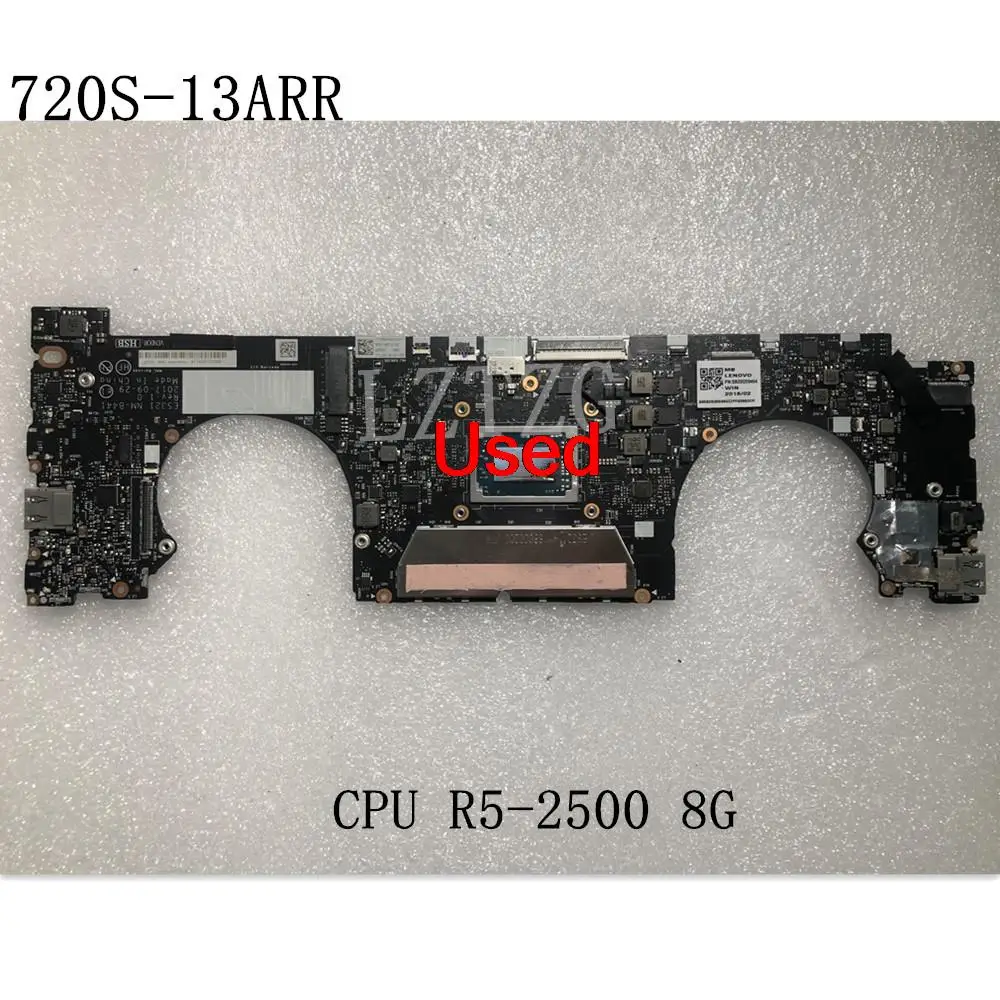 

Used For Lenovo 720S-13ARR Laptop Motherboard CPU R5-2500U 8G FRU 5B20Q59464