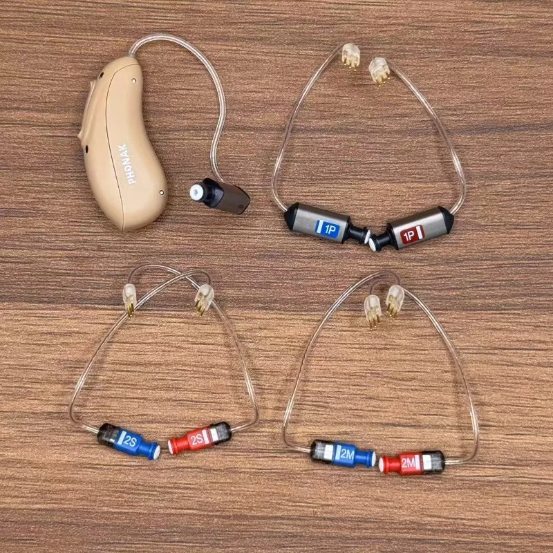 5.0 Version 3-Pin AU Hearing Aid Receiver Speaker Replacement for Phonak Unitron Hansaton RIC Hearing Aids
