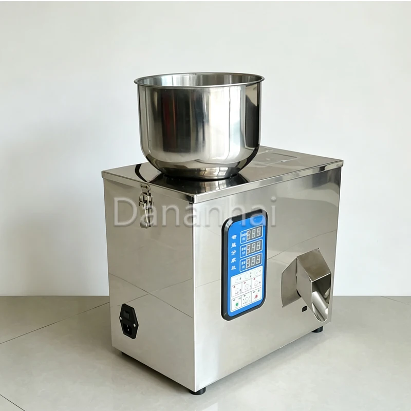Commercial Granule Filling Machine, Digital Powder Weighing Dispenser, Automatic Tea Grain Packaging Equipment