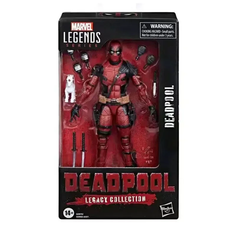 In Stock Deadpool Anime Action Figure Legend Series Figurine Wade Winston Wilson Figure Joint Mobility Model PVC Collection Gift