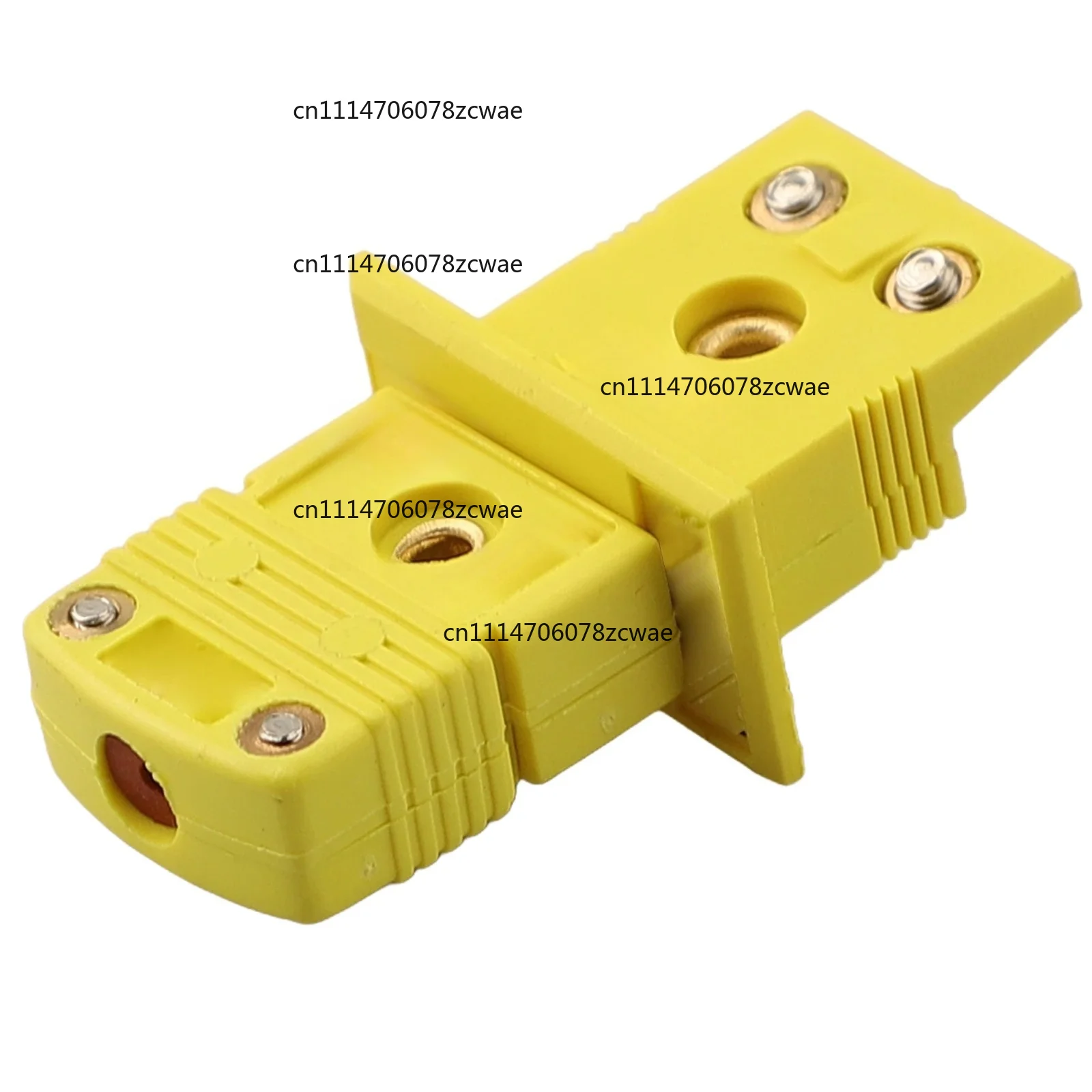 for 1Set K-type Panel Mount Connector Thermocouple Miniature Socket Panel Mount Alloy Connector Thermocouple Thermometers Probes