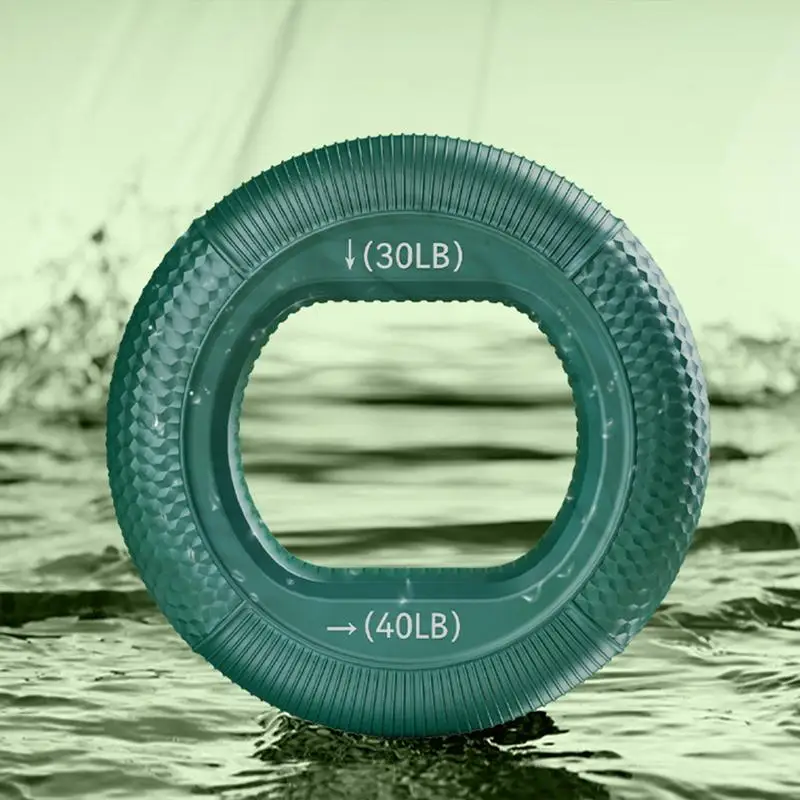 

Silicone Finger Gripper Ring Hand Muscle Strengthener Ring Wrist Finger Trainer Exercise Carpal Expander Workout Fitness Device