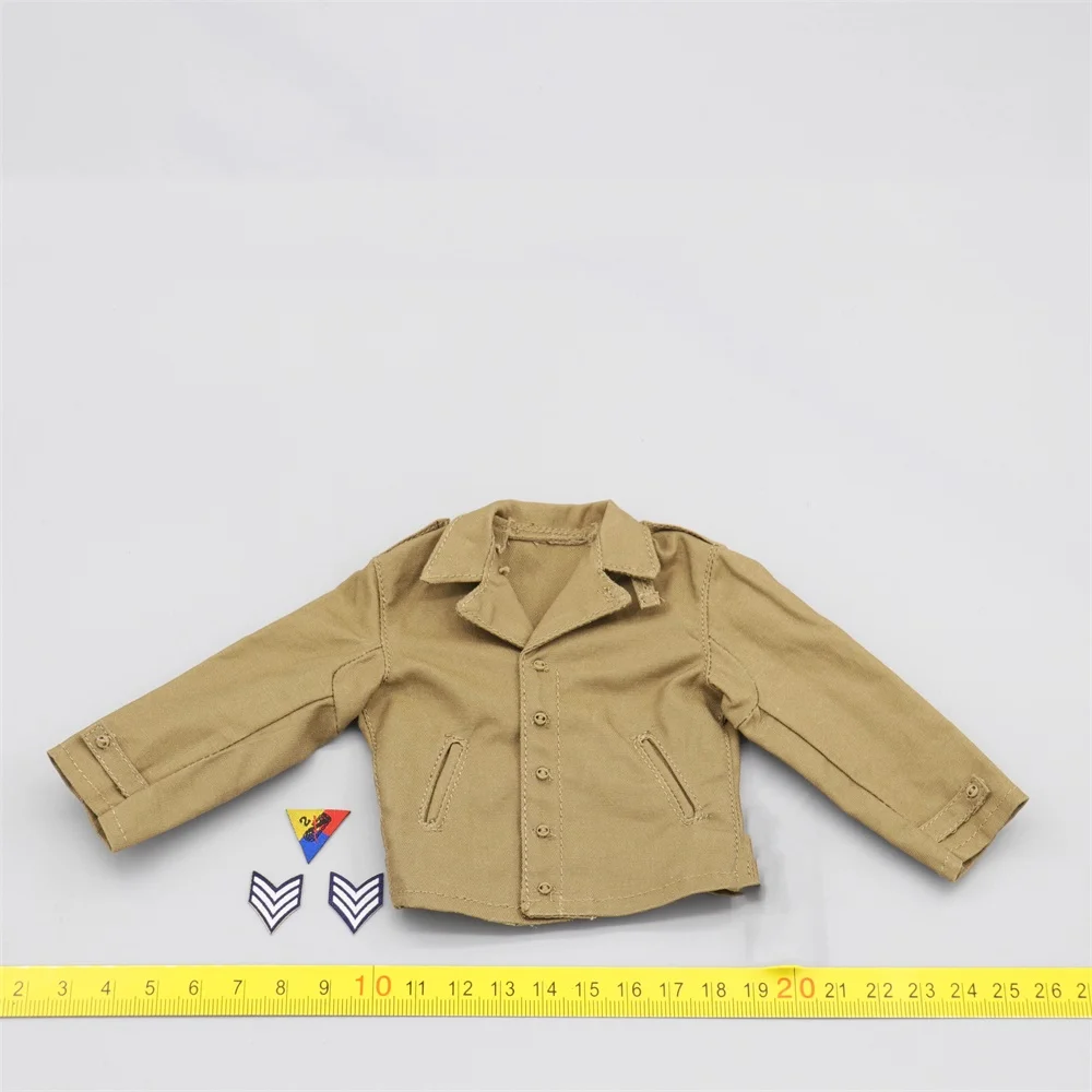 UJINDOU UD9035 EE. UU. Figura de acción de soldado, juguetes masculinos, modelo, abrigo, chaqueta, Tops con medalla, accesorios de camisa para figura de acción de 12 ", bricolaje