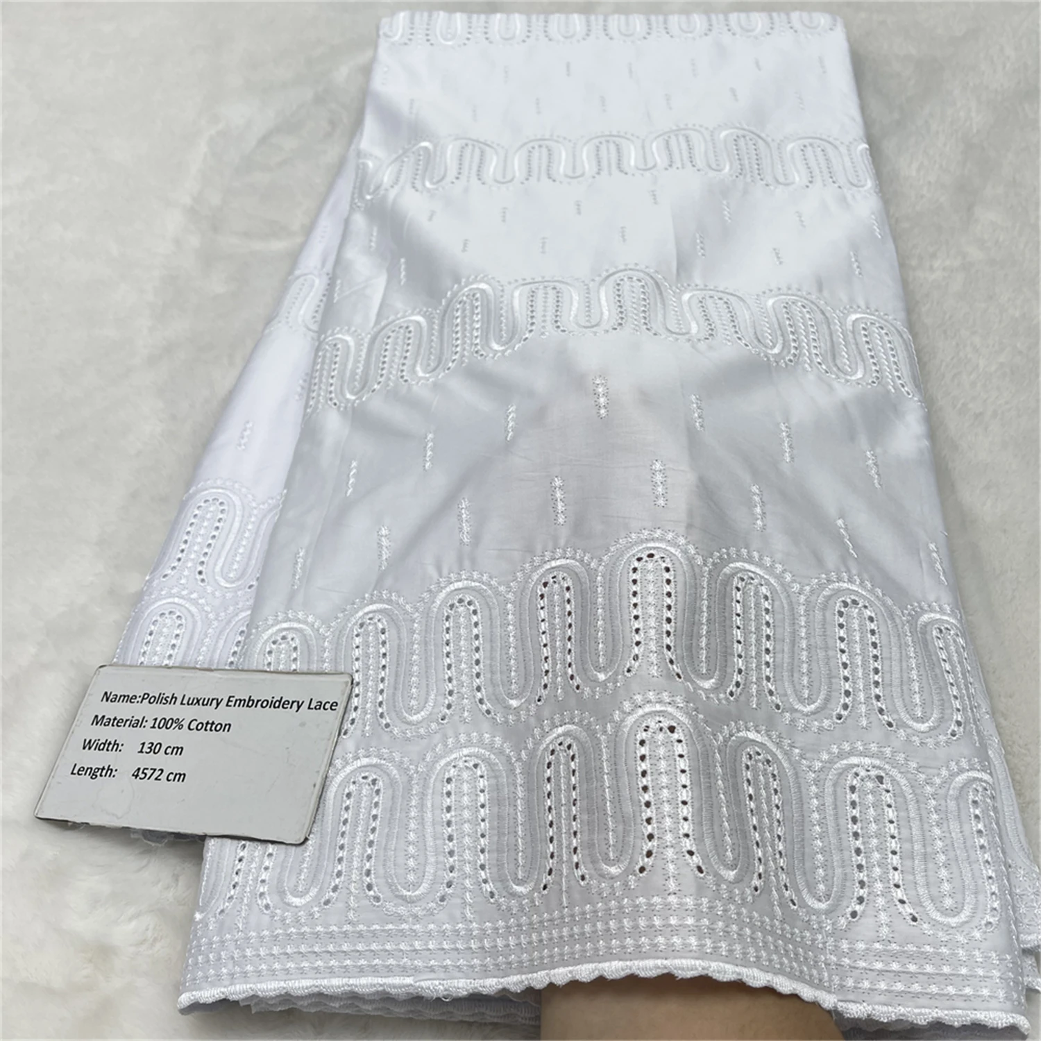 Pure Polish luxury Lace For Men Atiku Fabric Swiss Voile Lace in Switzerland African Lace Materials High Quality For Women Dress