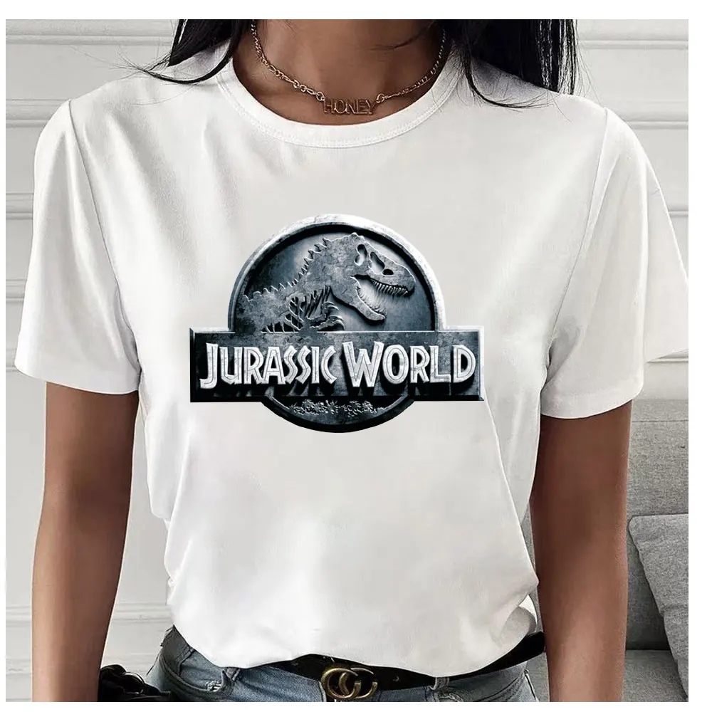 Jurassic World Dinosaur Heat Transfer For Clothes Men Woman Trend Patches Iron On Appliques Brand Clothes Accessories Stickers