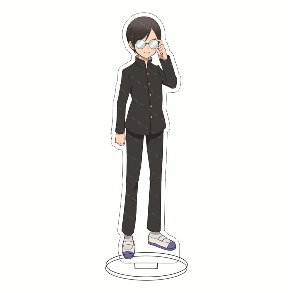 

New Anime BIKKURI-MEN Acrylic Big Sign Fixed Model Plate Stand Transparent Desk Decor Standing Sign Figures for Fans firend Gift