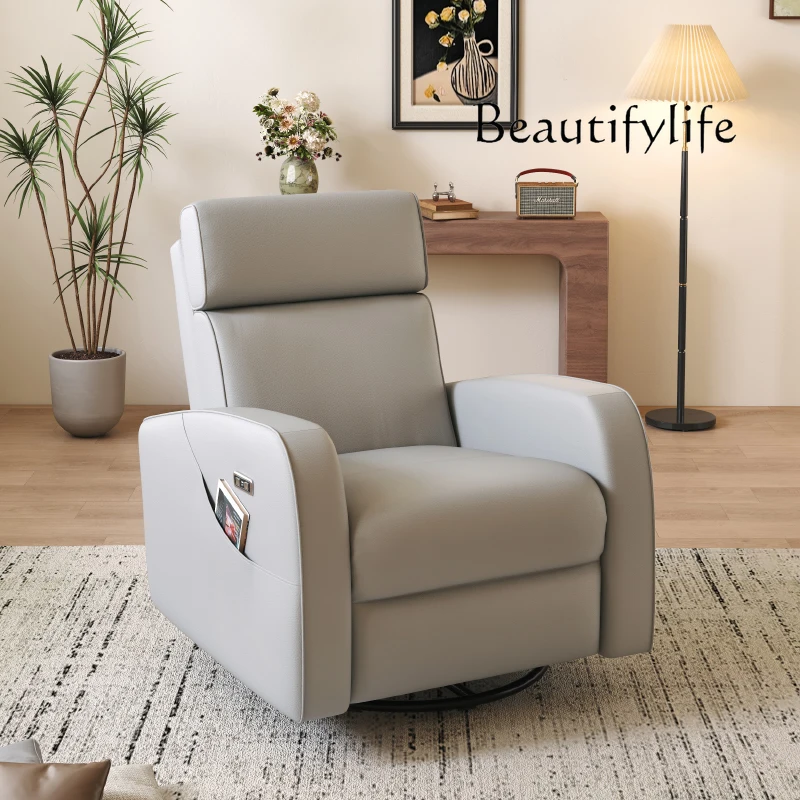 Multifunctional electric single sofa massage cat scratching skin lunch break lazy sofa seat heating simple and modern