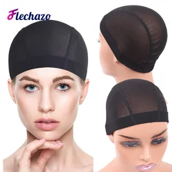 Gorro de malla para peluca, malla de LICRA para hacer pelucas, color negro, S/M/L