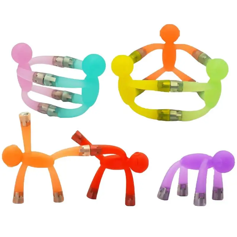 Strong Fridge Magnets 8 Pcs Bendable Novelty Toys Fridge Magnets Decoration Fridge Magnets Soft Rubber Magnets & Magnetic Toys