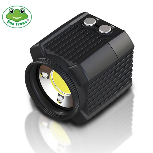 Seafrogs SL-19 impermeable 60M Mini cámara luz LED para Gopro Canon SLR cámaras digitales lámpara de relleno de buceo luces de fotografía