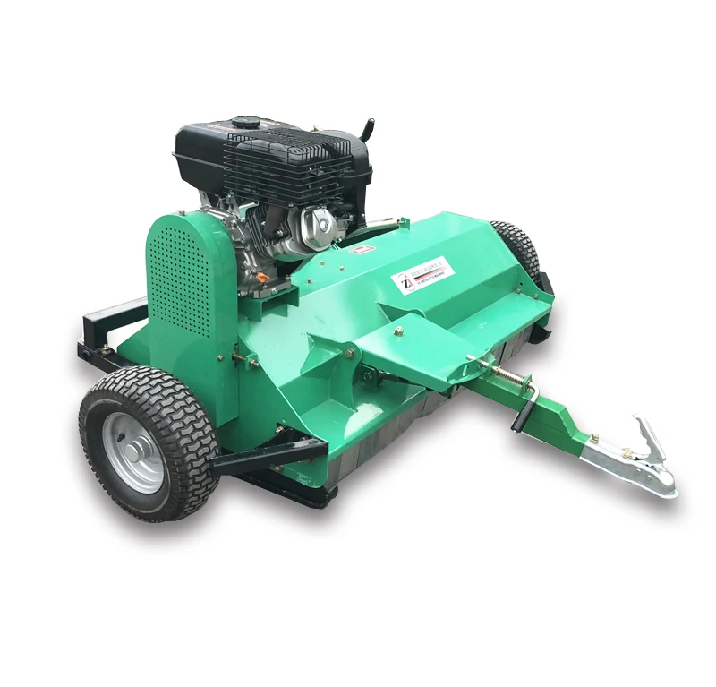 Brand new  high quality CE EPA  1.5m ATV towable 15 self propelled gasoline flail mower