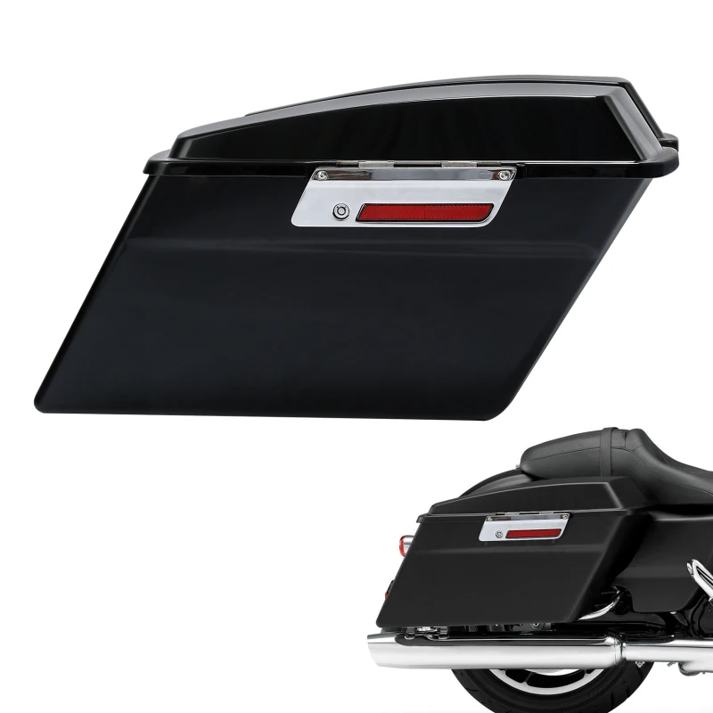 

Motorcycle Hard Saddlebag Saddle Bags Fit For Harley Touring Electra Street Glide 1994-2013