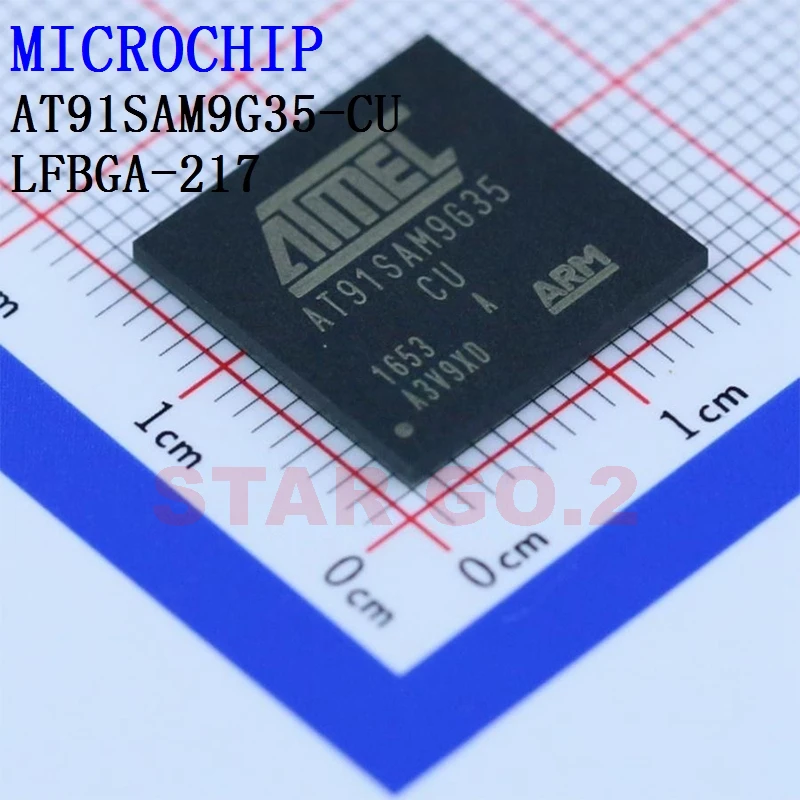 2PCSx AT91SAM9G35-CU LFBGA-217 MICROCHIP Microcontroller