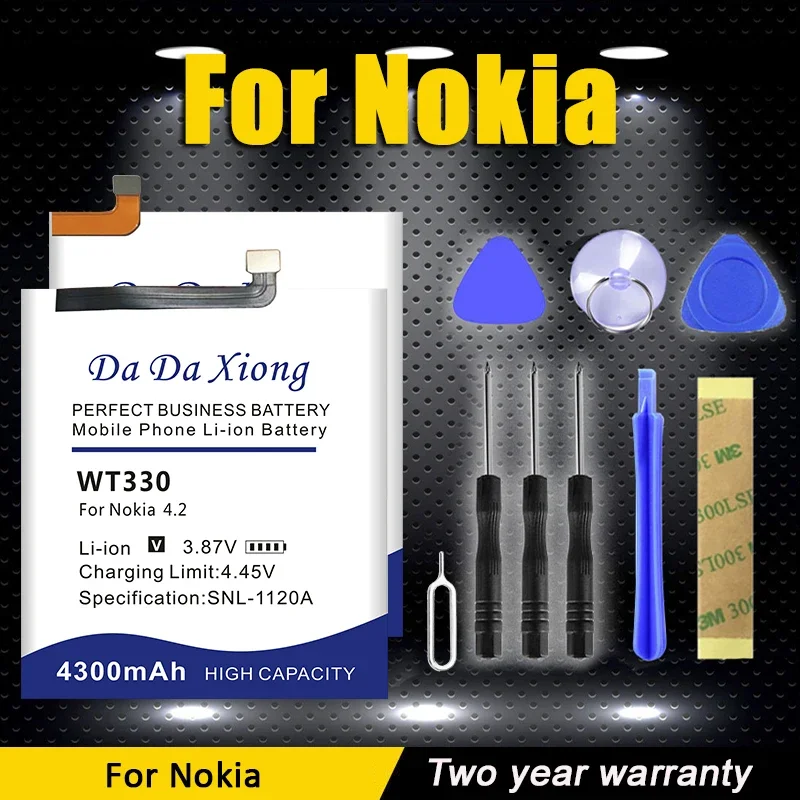 HE347 BL-29CI WT330 LC-620 BV-5XW WT130 HE362 Battery For Nokia 2.2 3.1 4.2 5.3 6.2 7 7.2 8.1 X7 C10 Lumia 1020 Plus HQ510