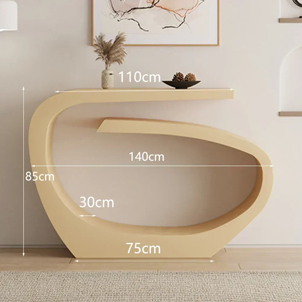 Design Modern Hallway Table Beauty Trendy Elegant Simple Corner Table Uniqueminimalist Tabel Console Hallway Table Furniture