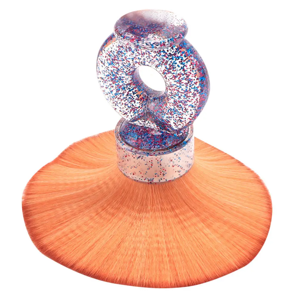 

Щетка-дастер для парикмахера, маленькая, ручная, для чистки волос после стрижки, с ручкой, для салонов красоты, для бритья бороды, мужские парикмахерские аксессуары