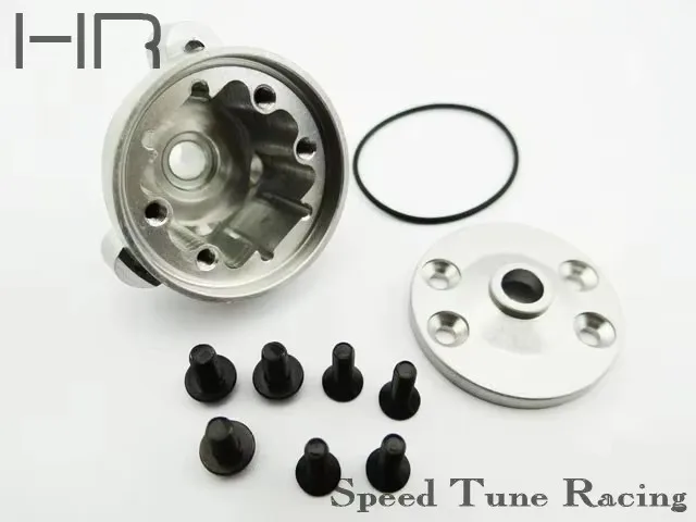 

Алюминиевый корпус центрального дифференциала Hot Racing для 1/10 Traxxas Slash 4X4 Slash 4X4 LCG 4WD