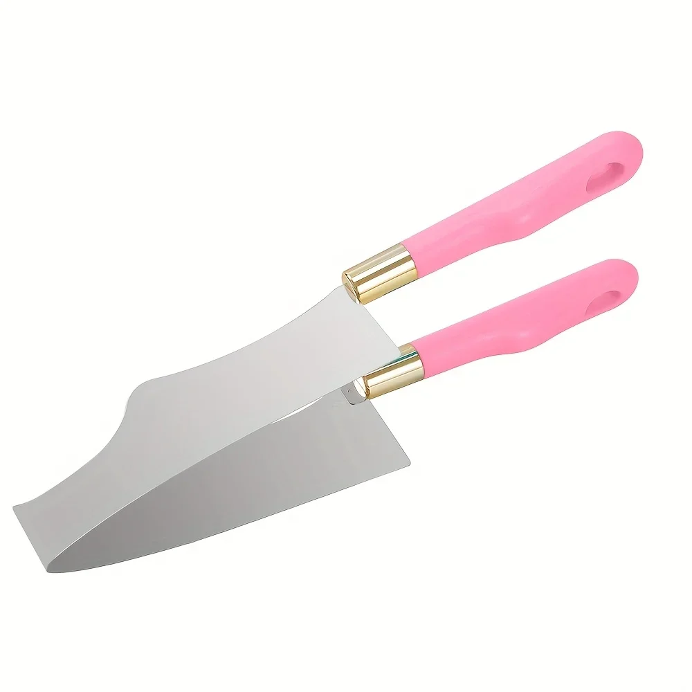 قطعة واحدة، قطاعة كعكة من الفولاذ المقاوم للصدأ - قطاعة كعكة مبتكرة، قطاعة معجنات، قطاعة فطيرة البيتزا - أداة مطبخ مريحة