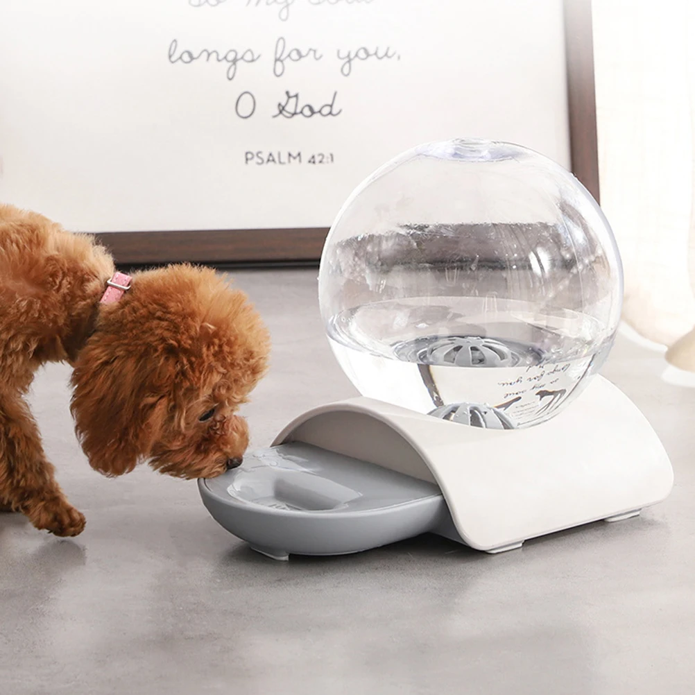 

Pet Water Cat Dog Waterer Durable ABS Acrylic Large Capacity Dog Water Holder Easy Cleaning Home Outdoor Pet Supplies