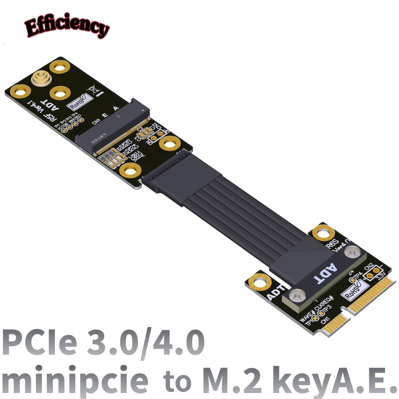 

Мини-pcie беспроводной адаптер NIC M.2 Key A.E Удлинительный кабель Pcie4.0 3,0 ADT R65SF 4,0; R65SL 4,0