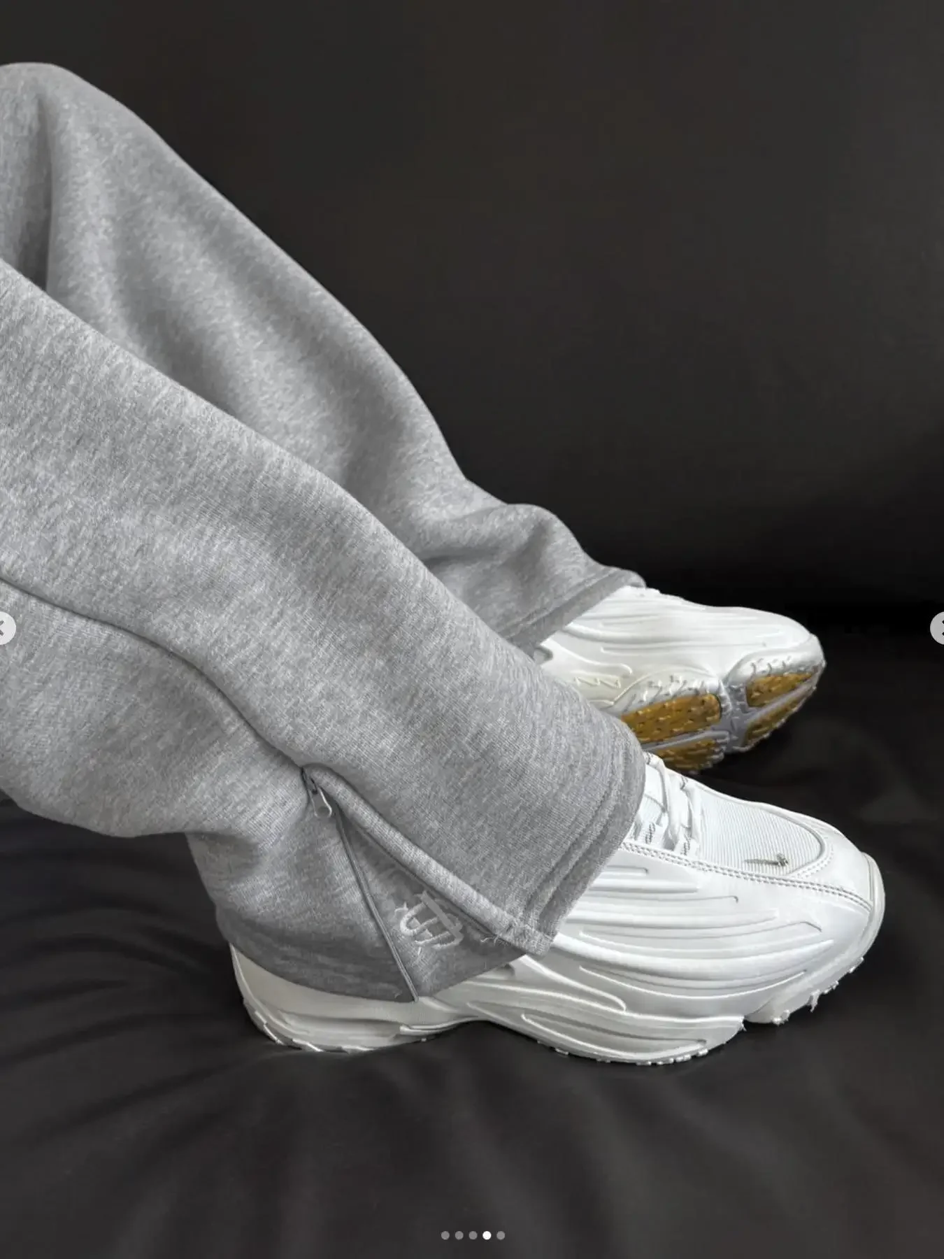 New Y2K Pants Personalized Pant Leg Zipper Embroidery Hip Hop Casual Joggers Men Pants Retro Straight Pants Tracksuit Streetwear