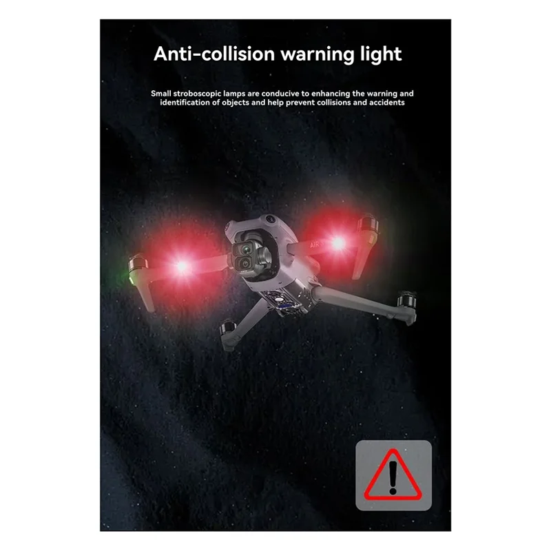 

ABZW For DJI Drone LED Night Light Long-Range Searchlight Anti-Collision Strobe For Enhanced Visibility And Safety