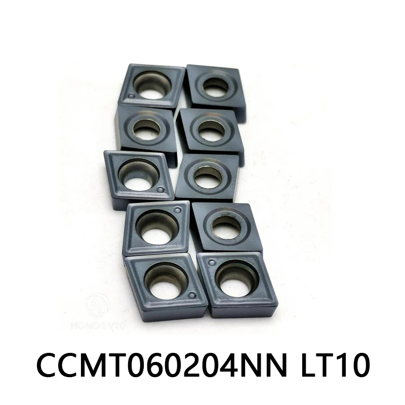 

Original CCMT 060204 CCMT060204NN NN LT10 Original CNC CCMT060204 Blade Carbide Insert Turning Tool Holder Boring Bar 10pcs/lot