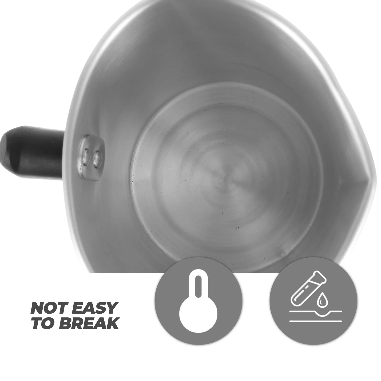 

Wax Melting Pot Stainless Steel Pp Material Rustproof High Temperature Resistant For Diy Making Melt Cup