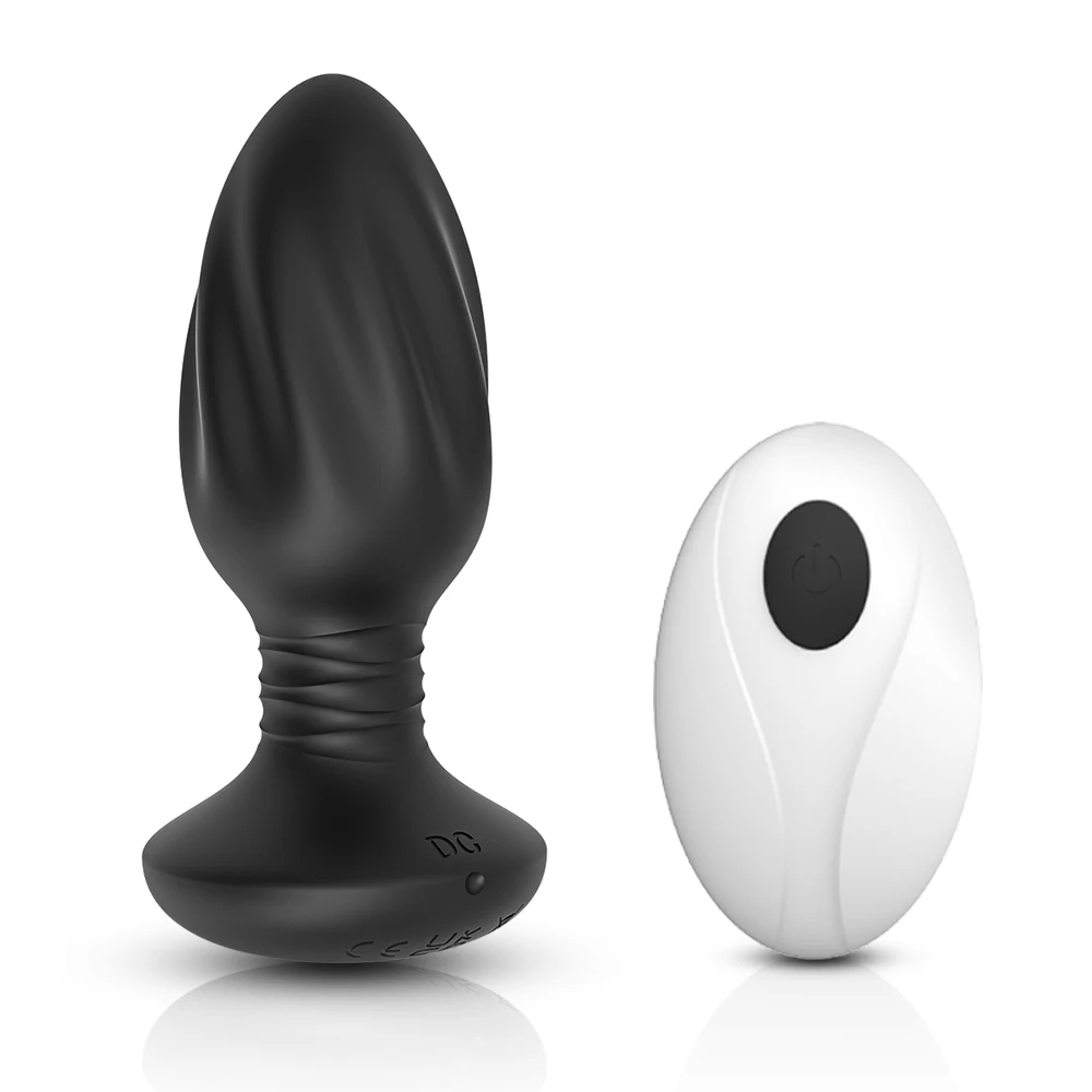 Мужская простата массажный аппарат в форме пениса вибрационный петушок Анальная пробка стимулятор для задержки эякуляции кольцо секс-игрушки для мужчин для пар