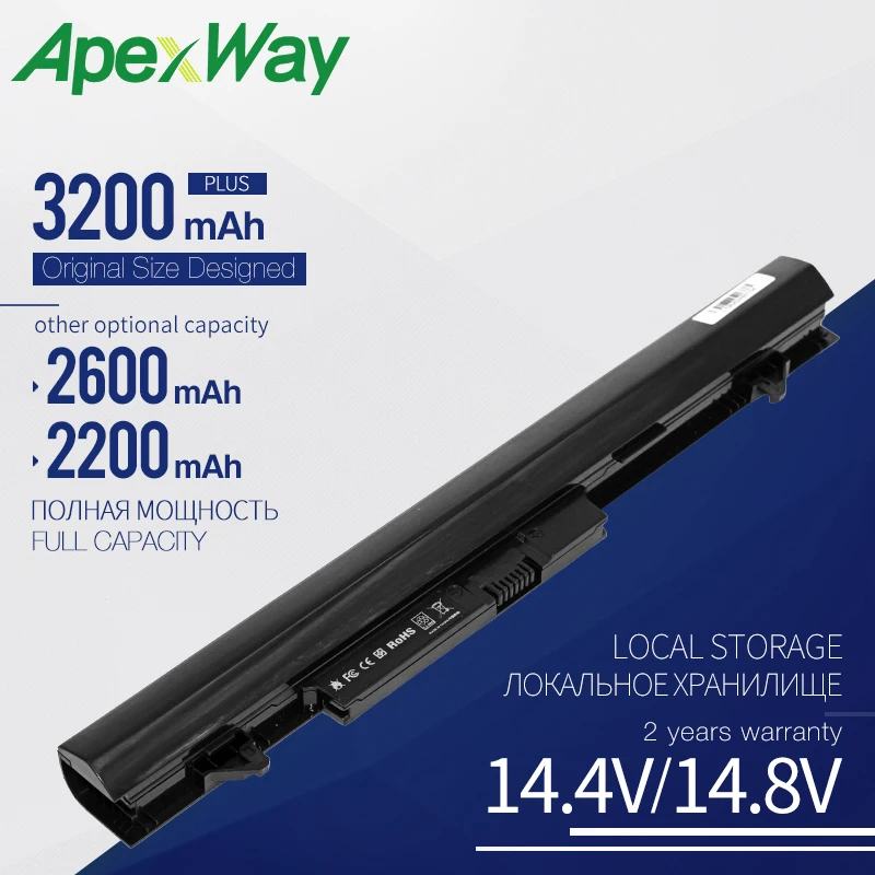 Apexway OA04 Laptop Battery for HP 240 245 250 G2 G3 HSTNN-PB5S HSTNN-IB5S HSTNN-LB5S OA03 740715-001 746458-421