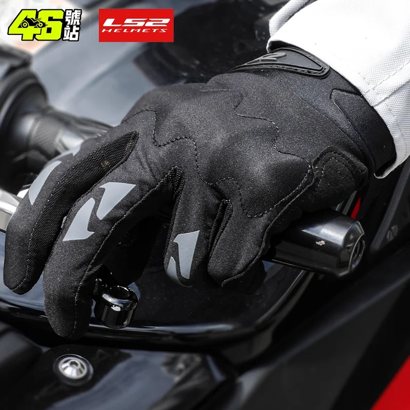 

LS2 HIKER Summer Motorcycle Gloves MG031 Breathable Motorcycle Protection Wear-resistant Protective Gear Touchable Screen