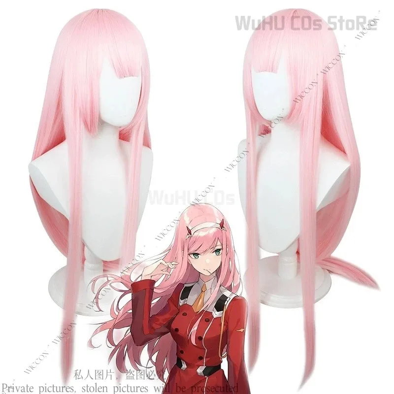 

DARLING Аниме In The Cos FRANXX Купальники 02 Купальник Майка Косплей Костюм Парик Головные уборы Розовый Zero Two Streliziac; 6,r'8;p'