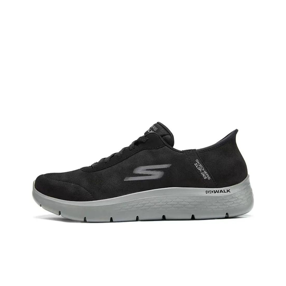 Skechers Go Walk Fle Abrasion Resistant Abrasion Resistant Low top Casual Shoes Men's Black 216326-BLK