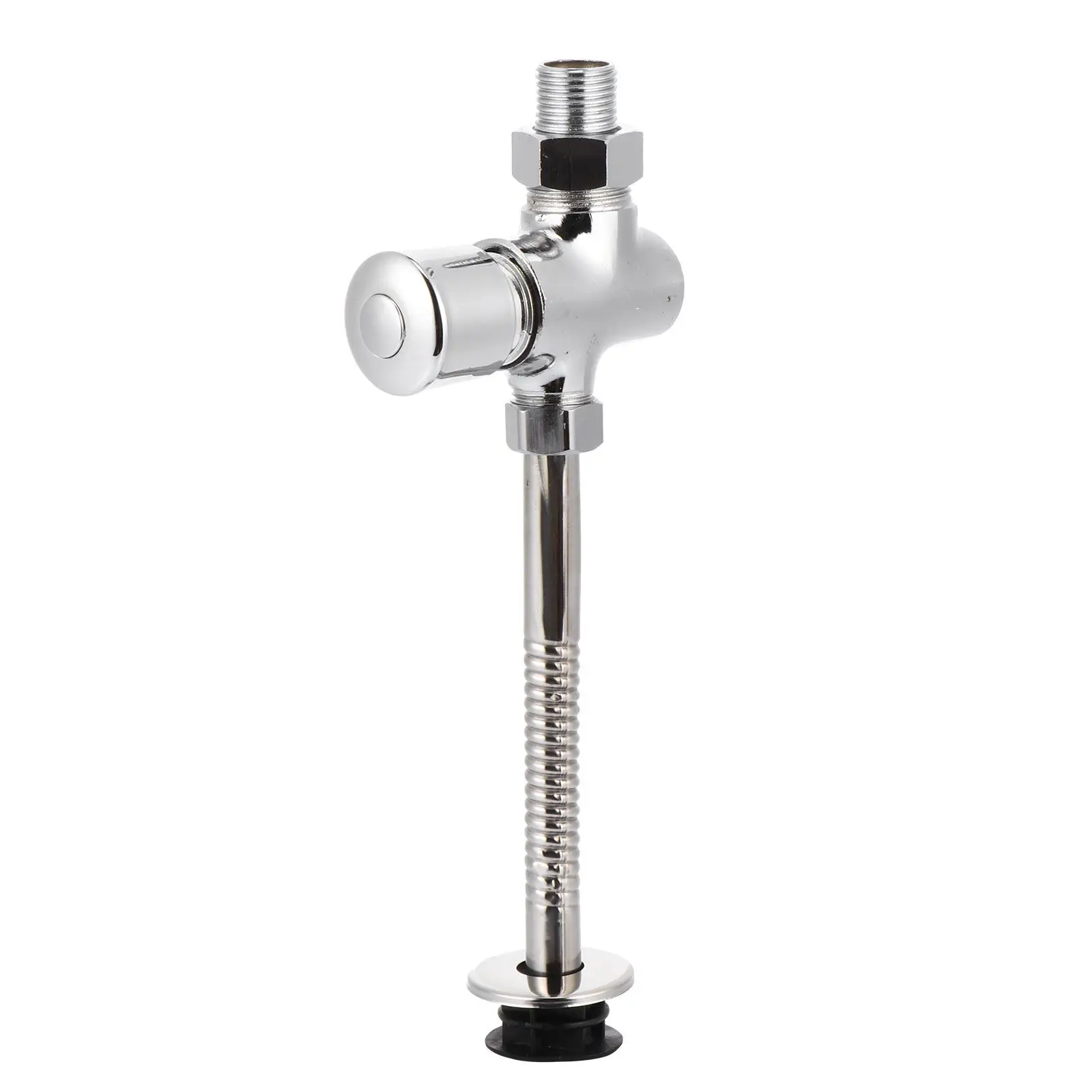 Urinal Manual Hand Pressing Shutoff Wall Mounted Delay Closing Toilet Accessories Water Saving Bathroom Supplies