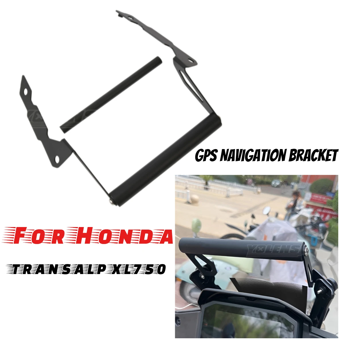 

Fit For Honda TRANSALP XL750 XL 750 Transalp 750 2023 2024 2025 GPS Navigation Bracket Phone Holder Stand Motorcycle Accessories
