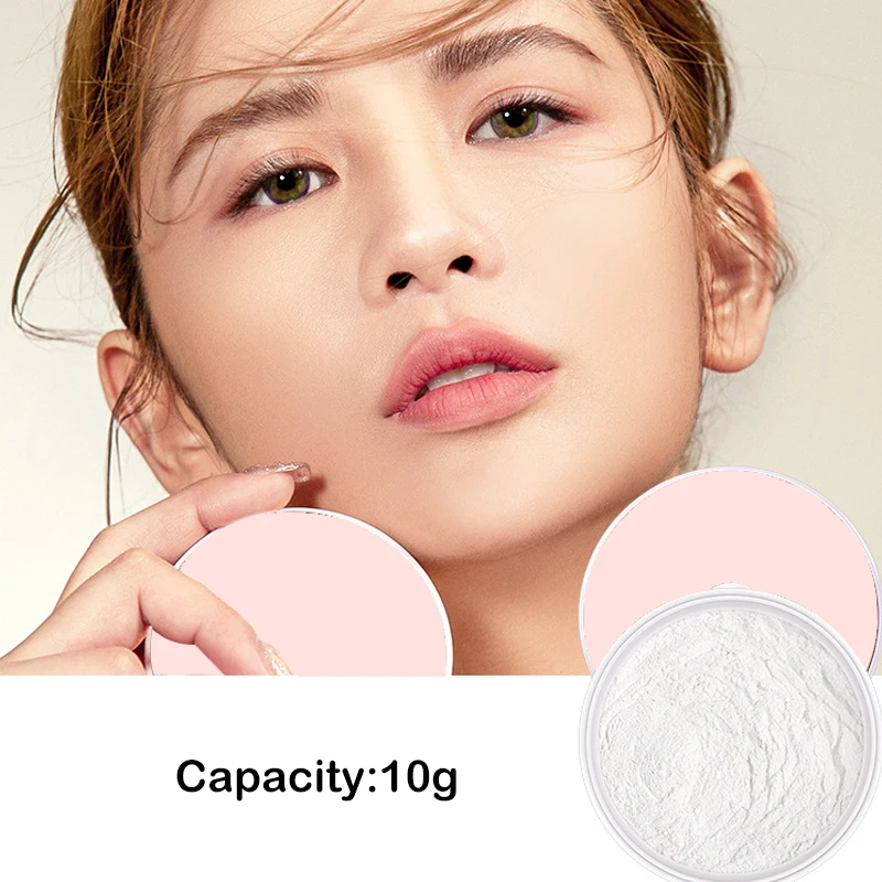 1Pcs 8g Portable Box Empty Loose Container With Sieve Mirror Sifter Loose Jar Travel Makeup Container Cosmetic Packaging Box