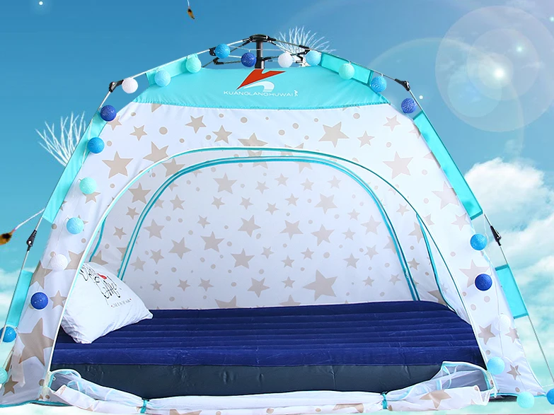 Air cushion bed Outdoor lunch bed for two Automatic Air mattress Home outdoor convenient bed