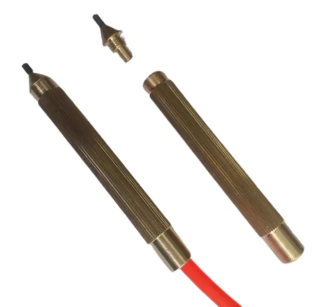 Dental Sandblasting Machine Handle Pen Tungsten Steel Nozzle with 40cm Sillicone Tube Dental Lab  Alumina Sandblasting Tool