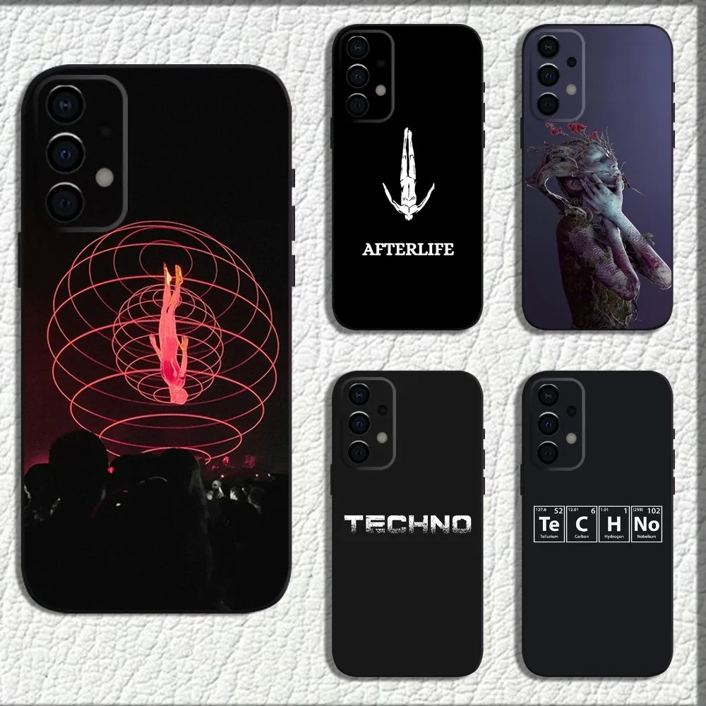 A-Afterlife Tulum 2024 Techno Phone Case For Samsung Galaxy A13,A21s,A22,A31,A32,A52,A53,A71,A80,A91 Soft Black Shell